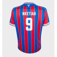 Camiseta Crystal Palace Eddie Nketiah #9 Primera Equipación 2025-26 manga corta